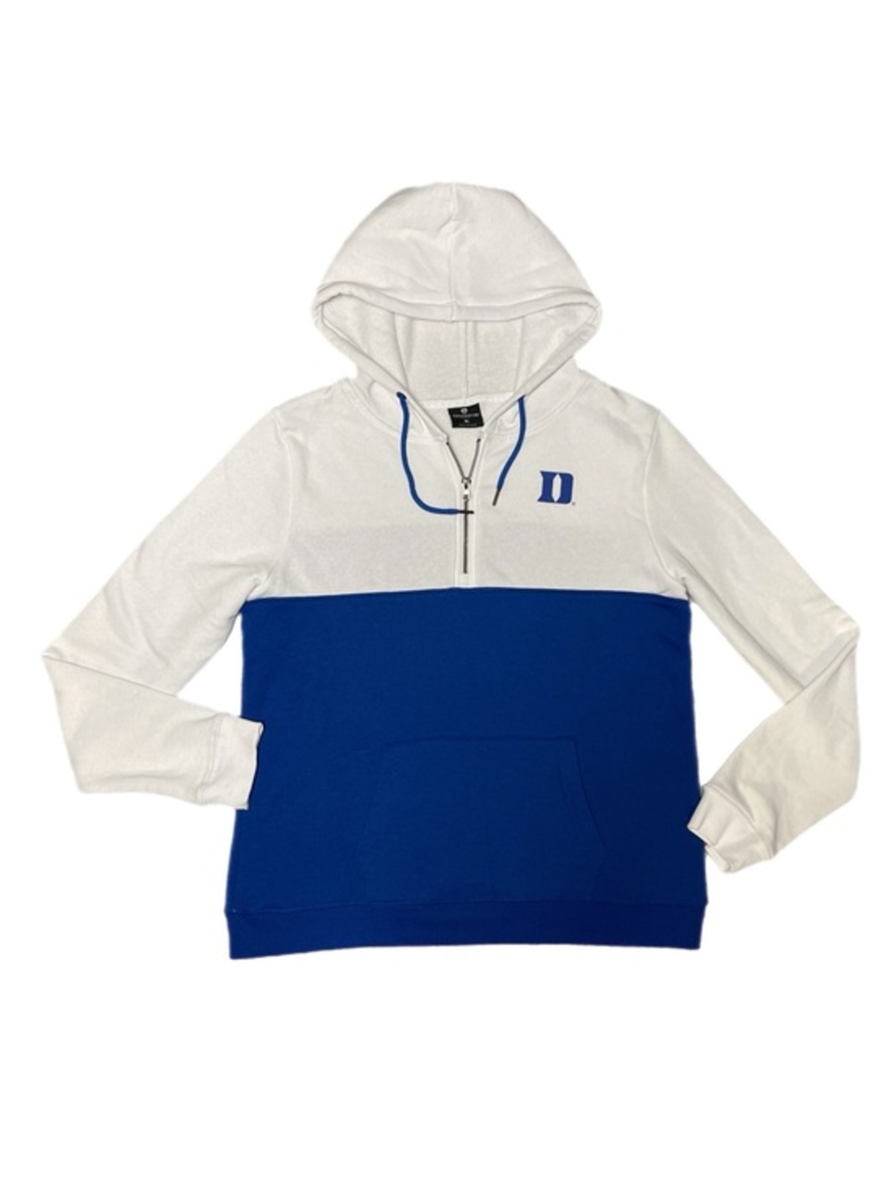 Vintage Colosseum DUKE Blue Devils Quarter Zip Hoodie